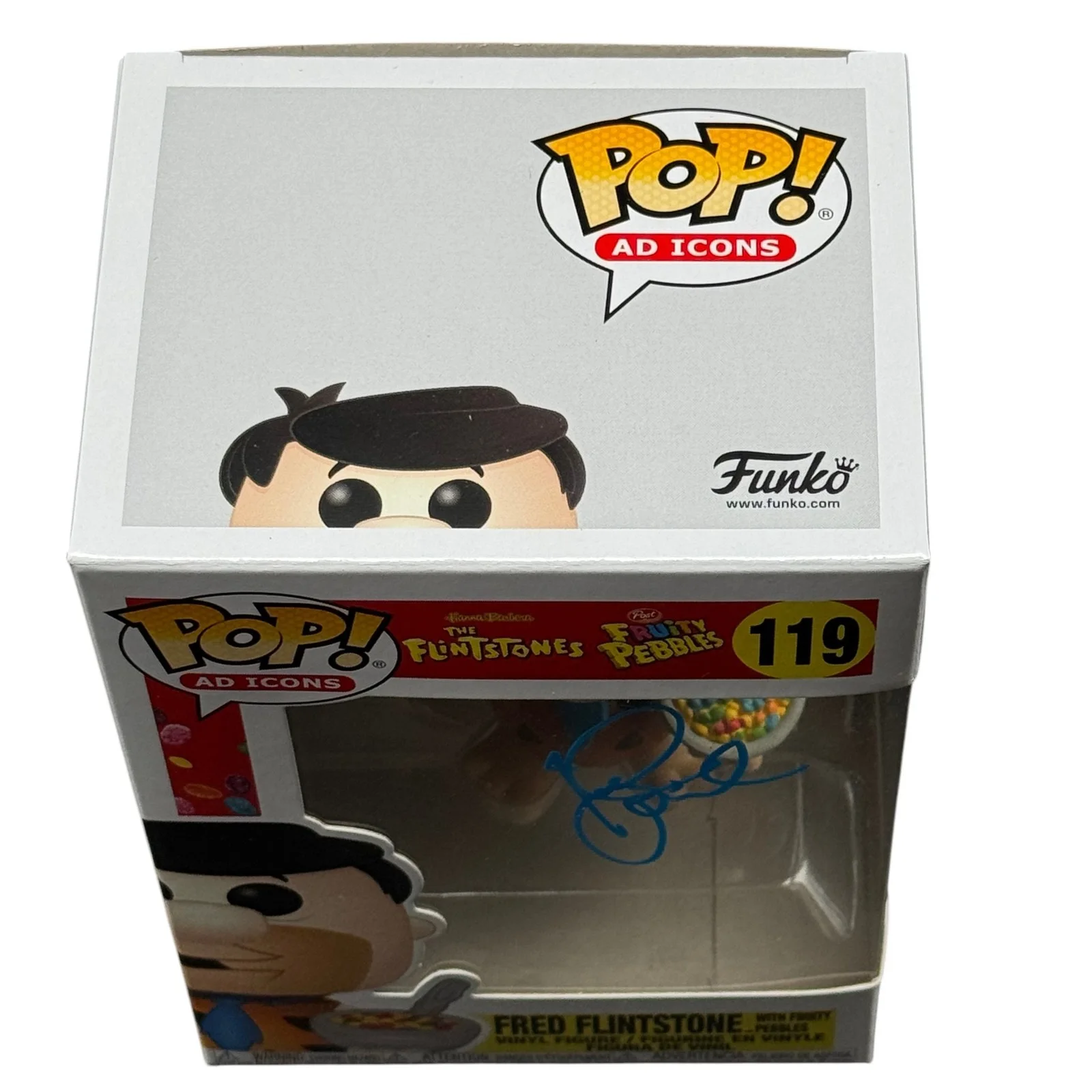 John Goodman — John Goodman Signed Fred Flintstone Funko Pop 119 Beckett Authentic Autograph, изображение 5