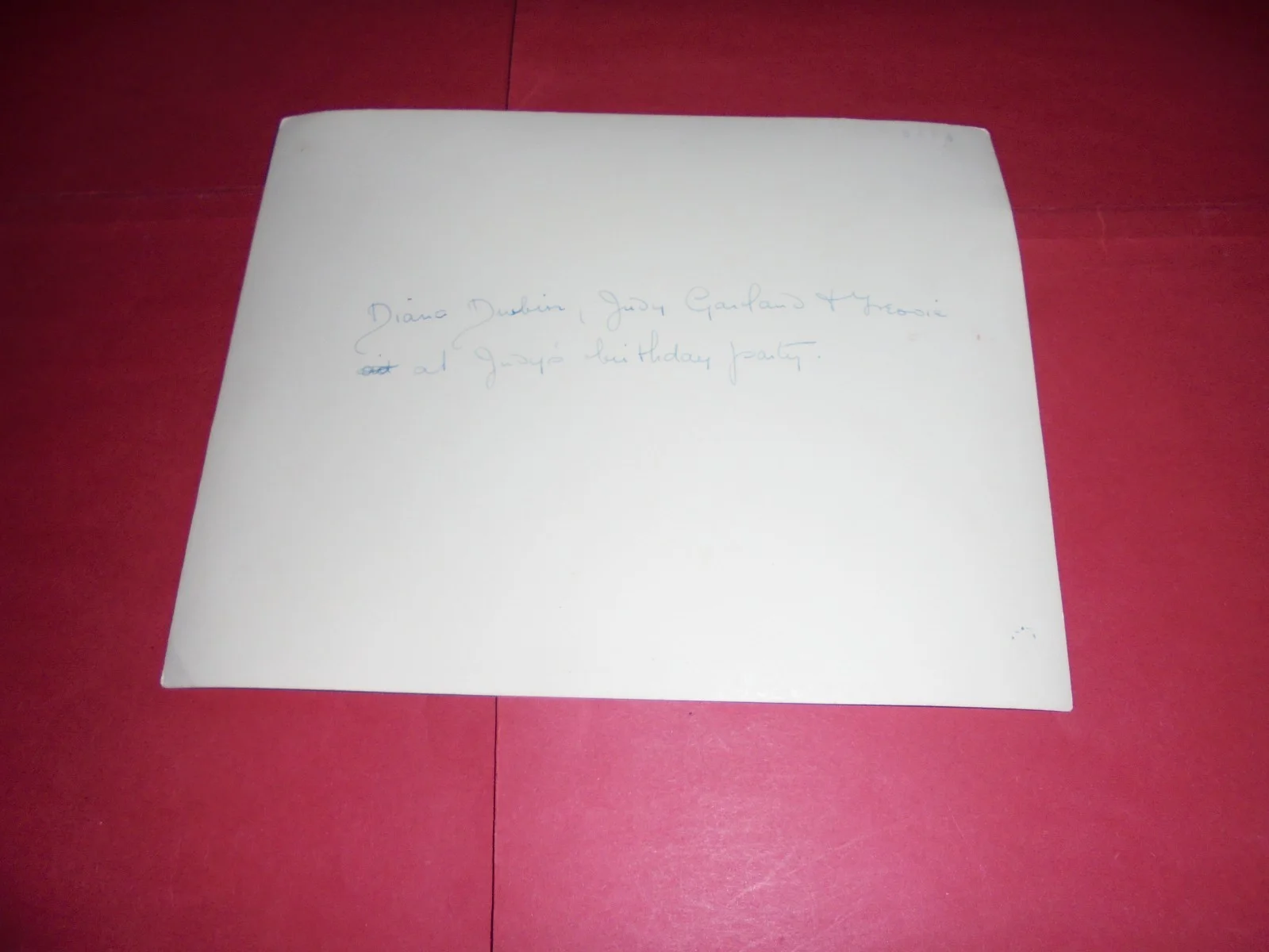 Original Judy Garland Diana Durbin Freddie Bartholomew Publicity Photograph, изображение 2