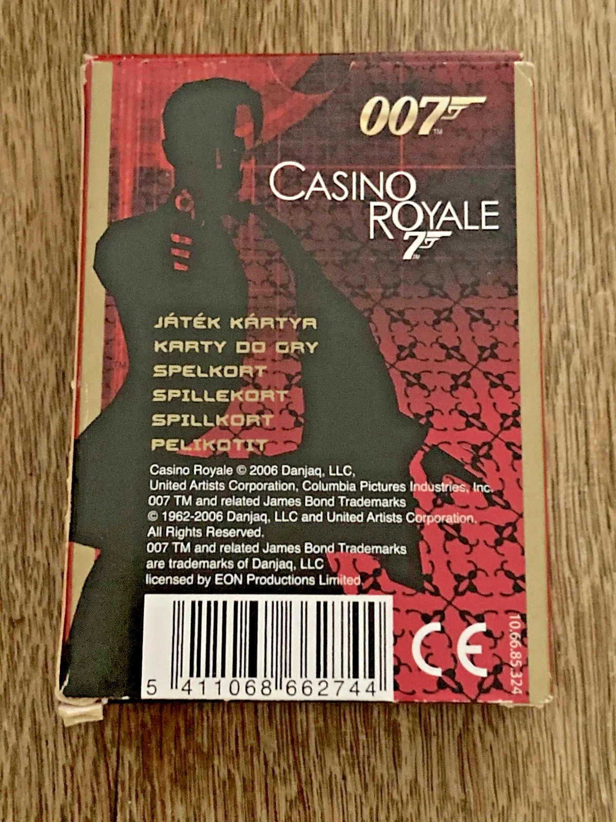 James Bond 007 Casino Royale Playing Cards from Cartamundi, изображение 2