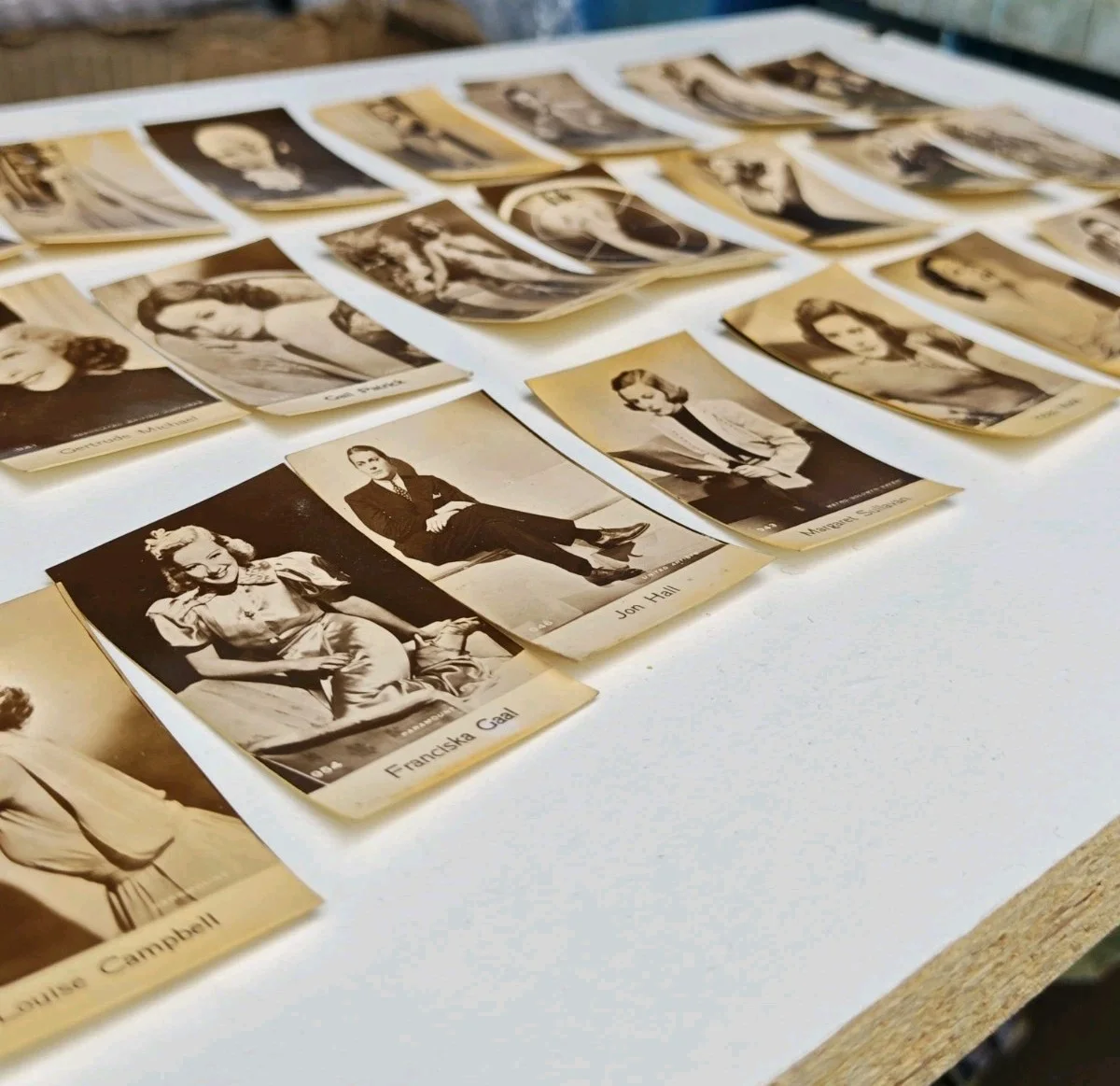 58 Vintage MGM Metro Goldwyn Mayer Hollywood Icon Celebrity Photograph Cards, изображение 4