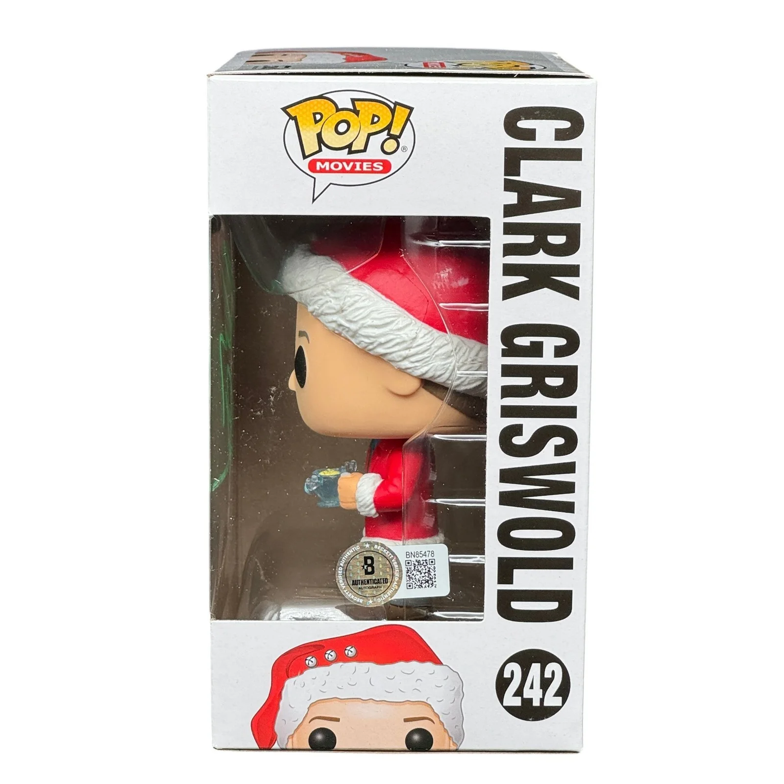 Chevy Chase — Chevy Chase Signed Clark Griswold Christmas Vacation Funko Pop 242 Beckett BAS, изображение 2