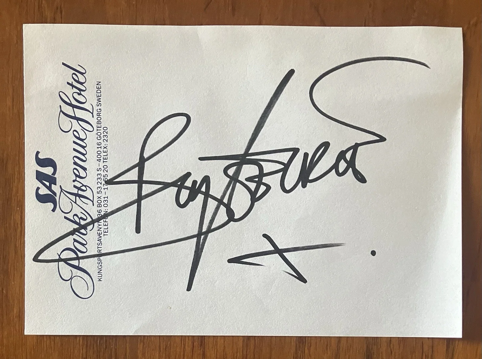 Boy george — Boy George Culture Club Signed Autograph 4x6 Inch Index Card Full Name Signature