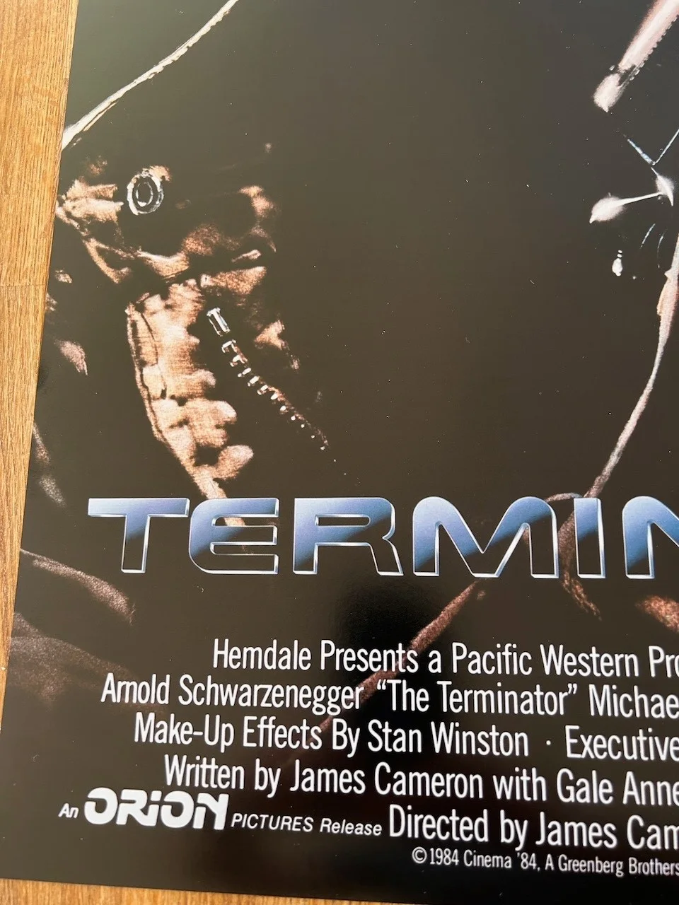Poster The Terminator 430mm x 640mm (Bit bigger than A2), image 3