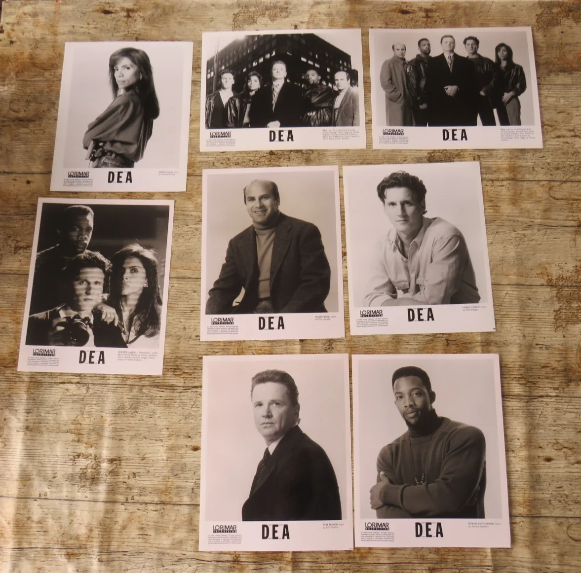 D. E. A. ORIGINAL 1990 FOX / LORIMAR SERIES PRESS KIT Jenna Gago 8 PHOTOS RARE, image 4
