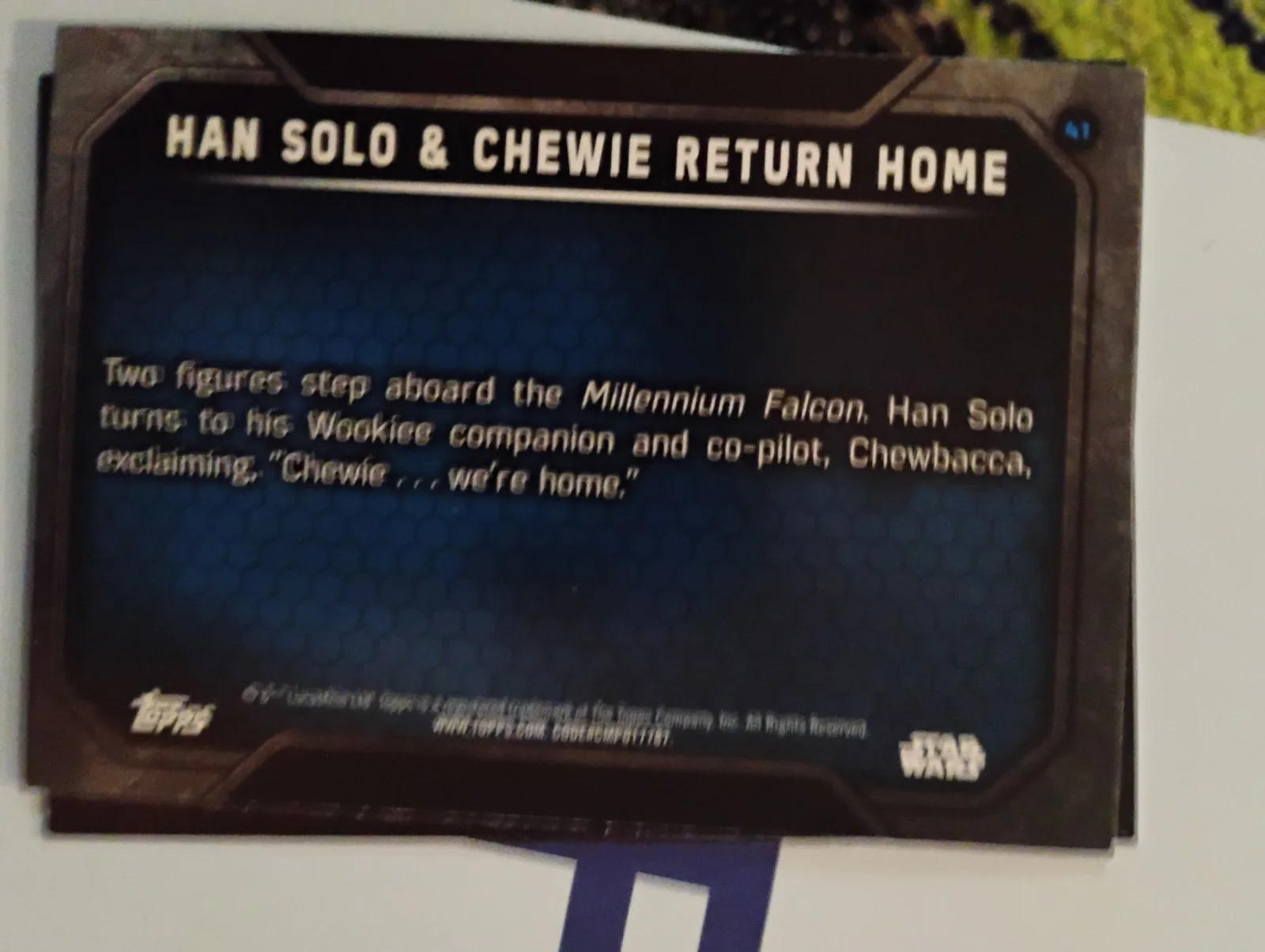 jj abrams — JJ ABRAMS STAR WARS THE FORCE AWAKENS DIRECTOR SIGNED OFFICIAL TRADING CARD RARE, image 2