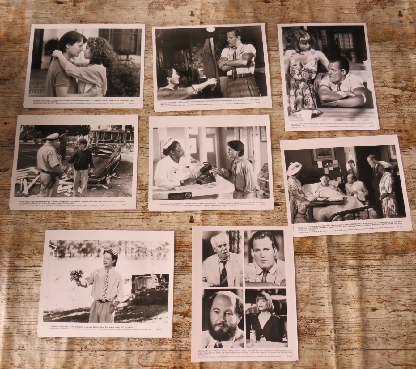 DOC HOLLYWOOD ORIGINAL 1991 CINEMA PRESS KIT Michael J. Fox 8 PHOTOS 8 SLIDES, изображение 5
