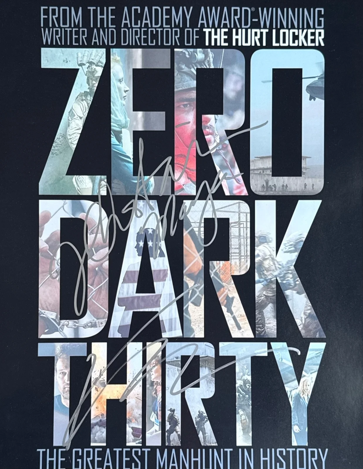 Jessica Chastain — Zero Dark Thirty SIGNED Autograph 11x14 Jessica Chastain (Maya) Kathryn Bigelow