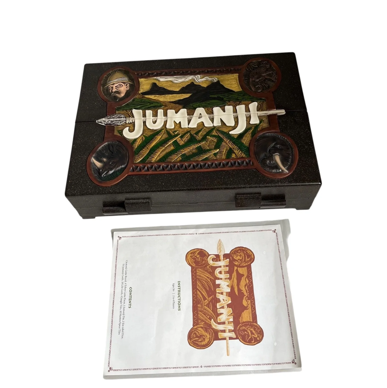 The Noble Collection Jumanji 1995 Board Game Replica Prop - Boxed 1:1 Scale, изображение 2