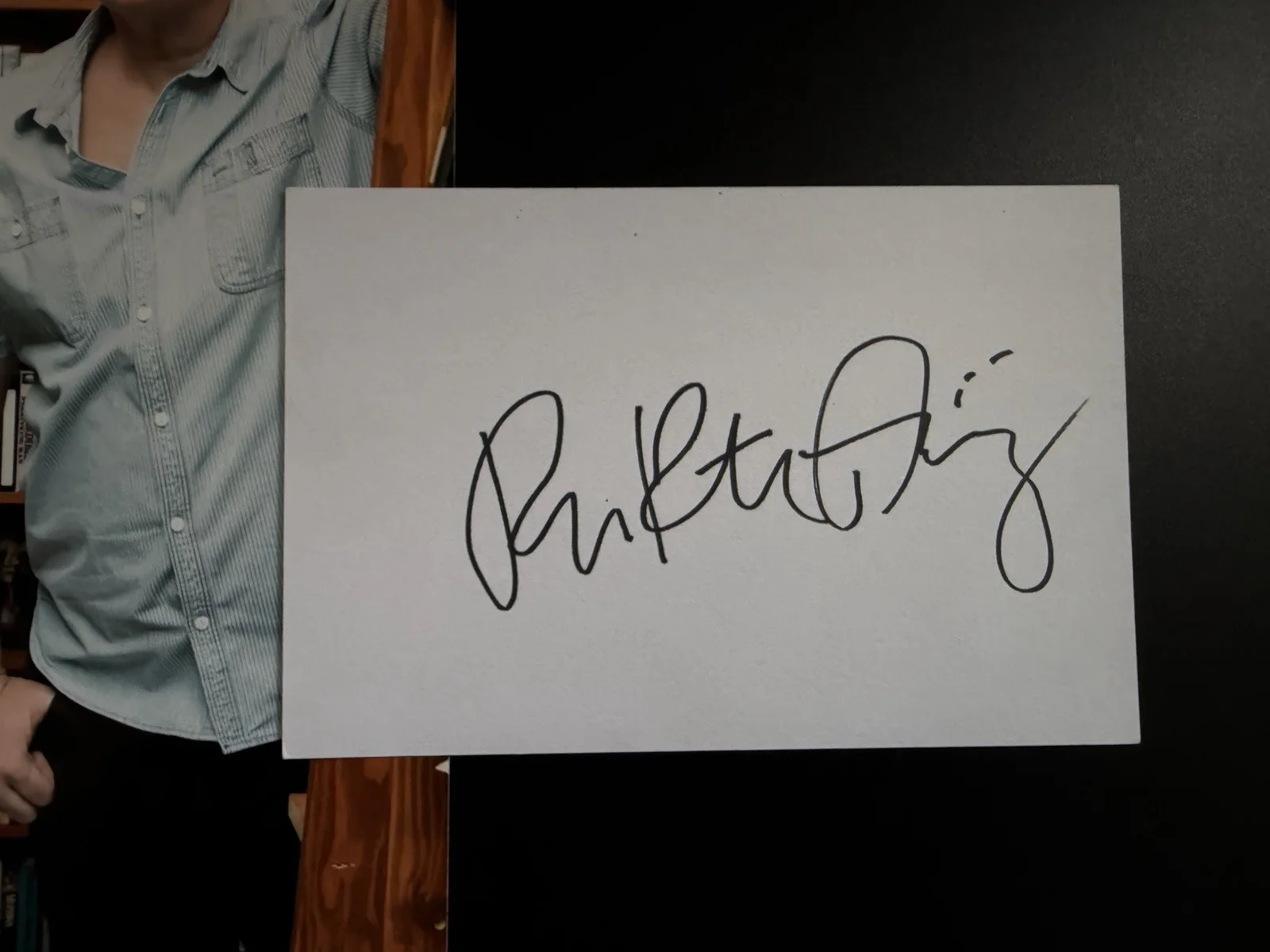 Roger Avary Signed Autograph 4x6 Card + 8x10 Photo Pulp Fiction Tarantino, изображение 2