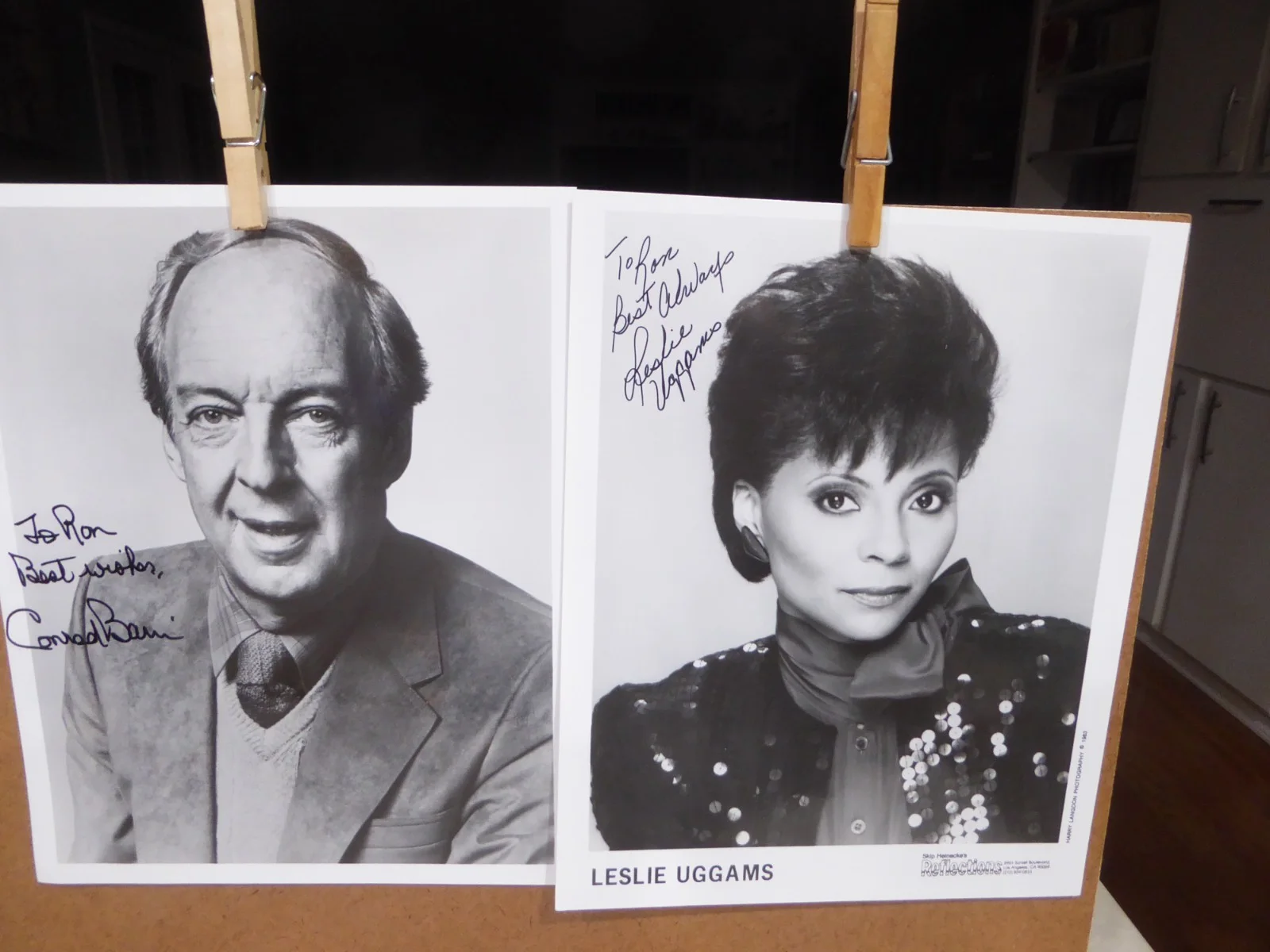 Vintage Signed Personally Inscribed Movie TV Star 25 Photos Mathis Evans Lot, изображение 3