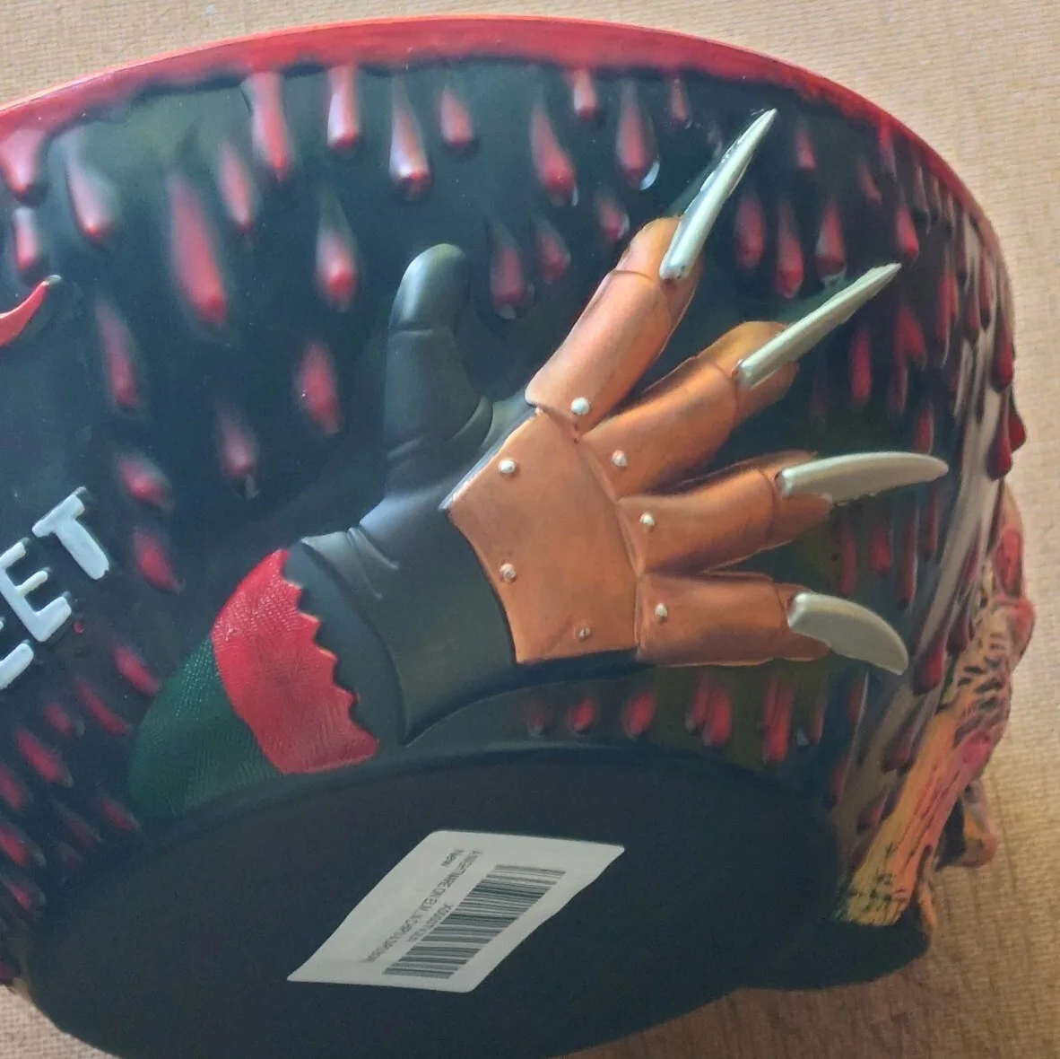 A Nightmare On Elm Street Freddy Chips & Dips Snacks Bowl Halloween Rubies, изображение 3