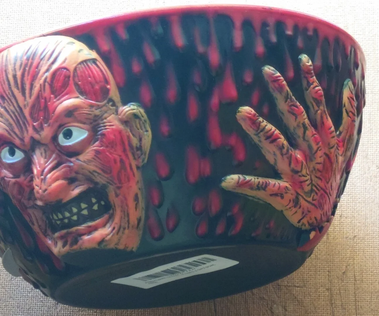 A Nightmare On Elm Street Freddy Chips & Dips Snacks Bowl Halloween Rubies, изображение 4