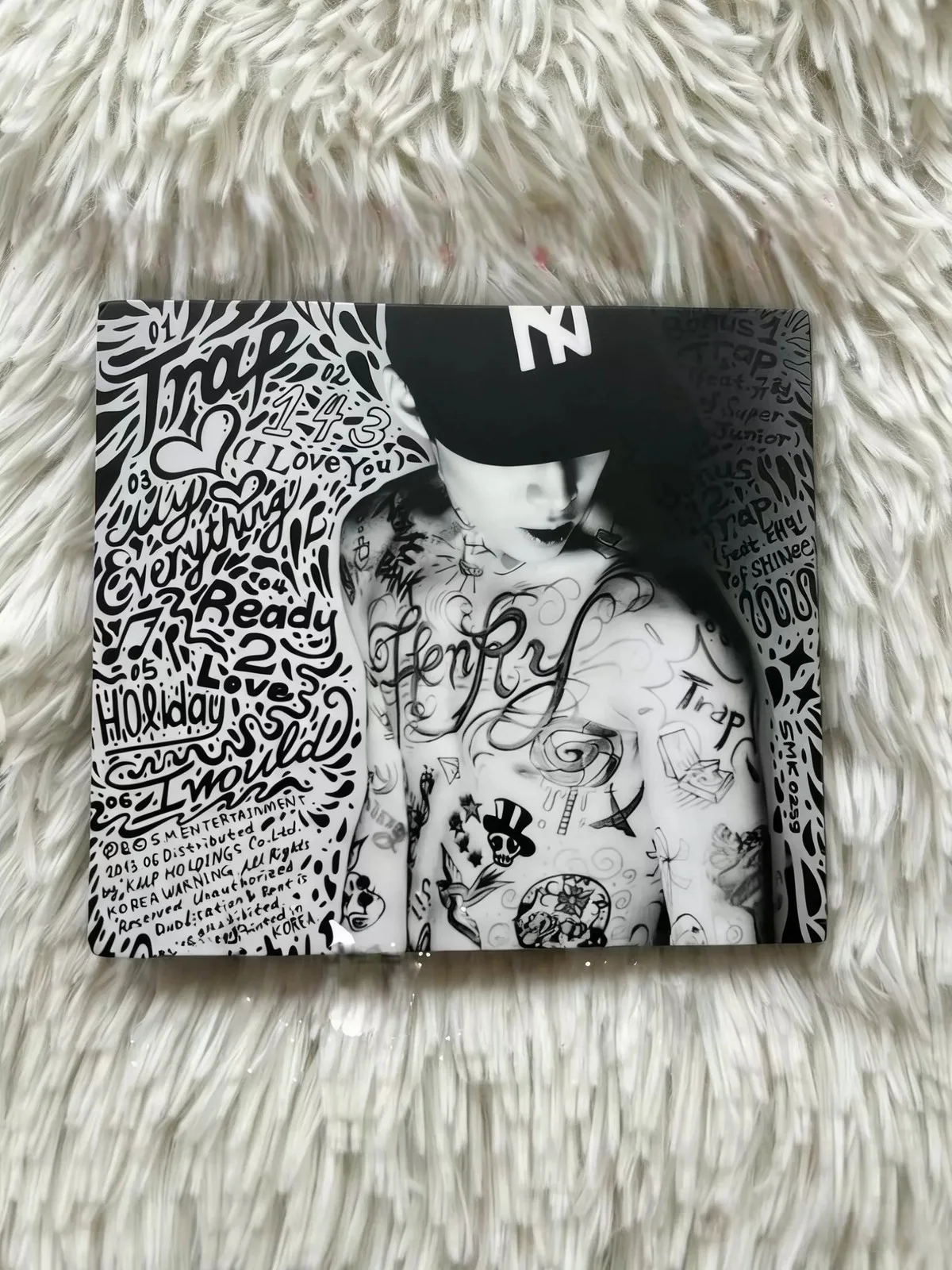 Henry Lau Autograph Signature Trap Album Fidelity Collection Henry Trap 亲笔签名专辑, изображение 5
