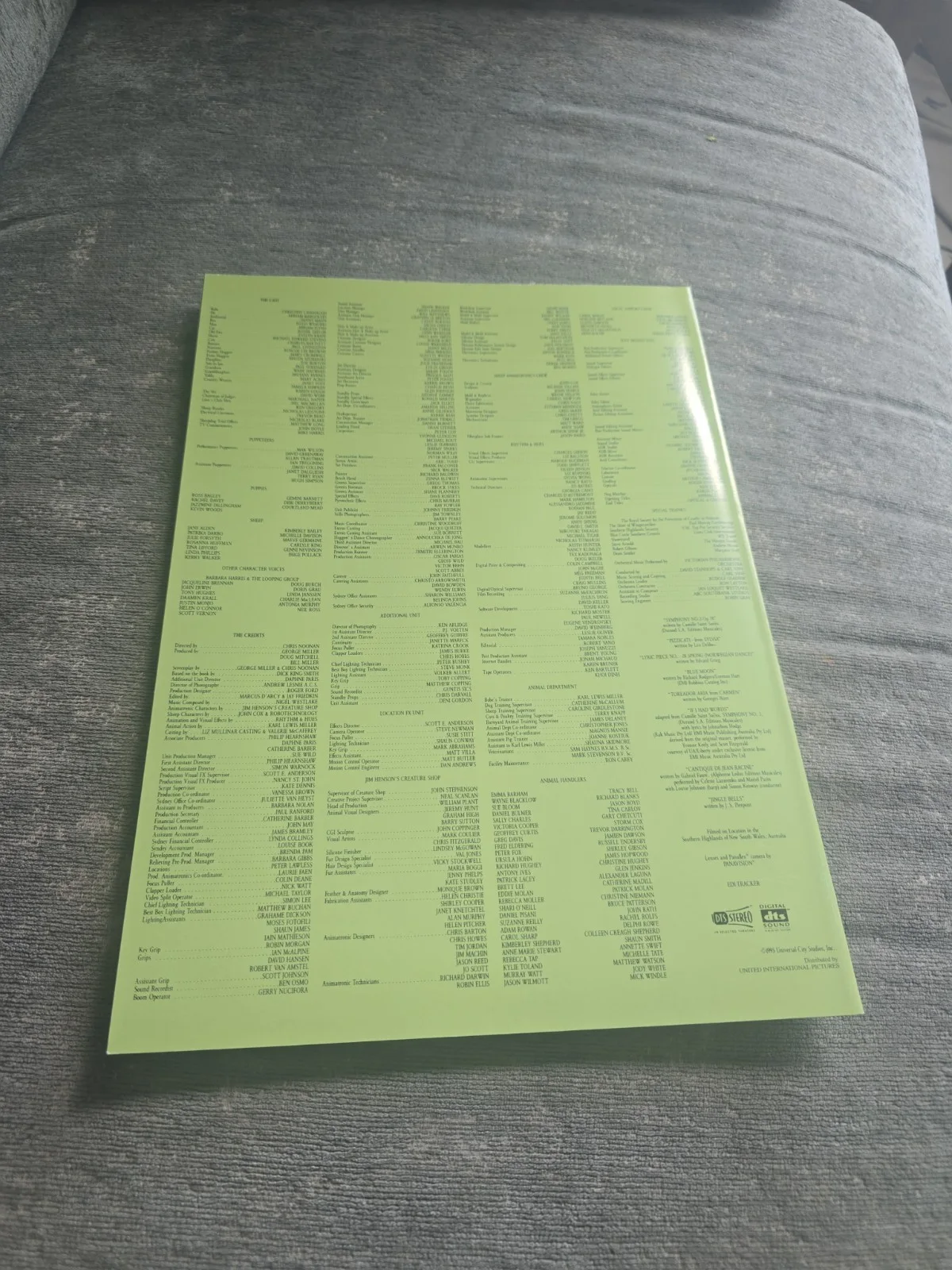 Babe Movie Press Kit - Folder Promo Literature Display Memorabilia, изображение 2
