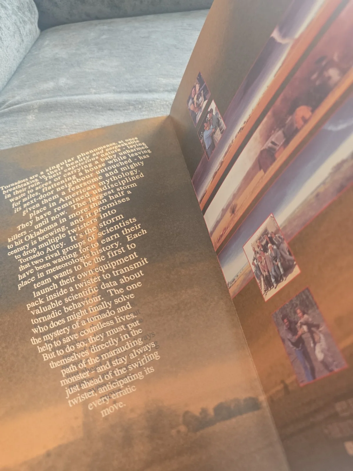 Twister Movie Press Kit Folder Promo Literature Display Memorabilia A4, изображение 3