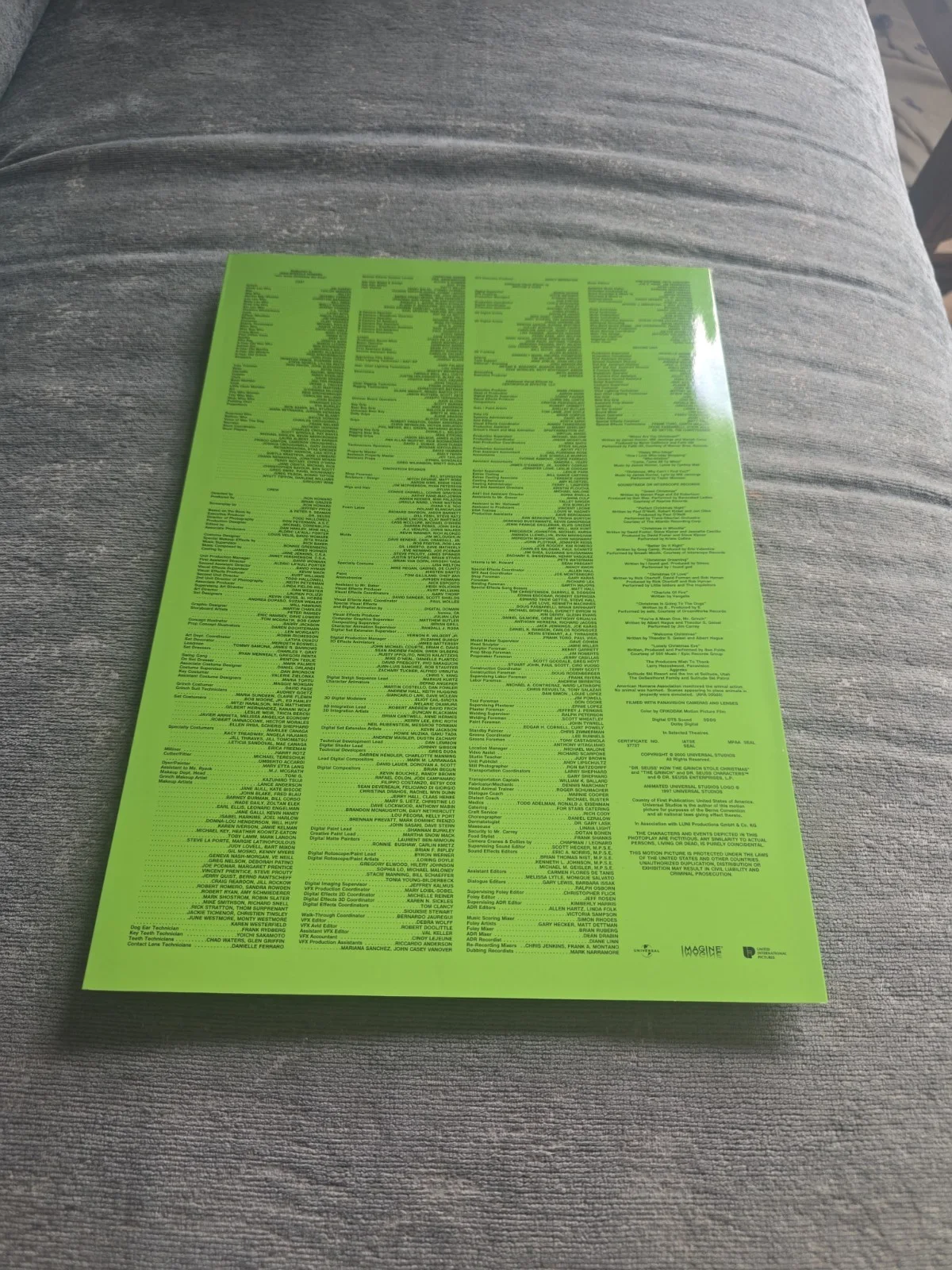 The Grinch Press Kit Folder Promo Literature Display Memorabilia A4, image 2