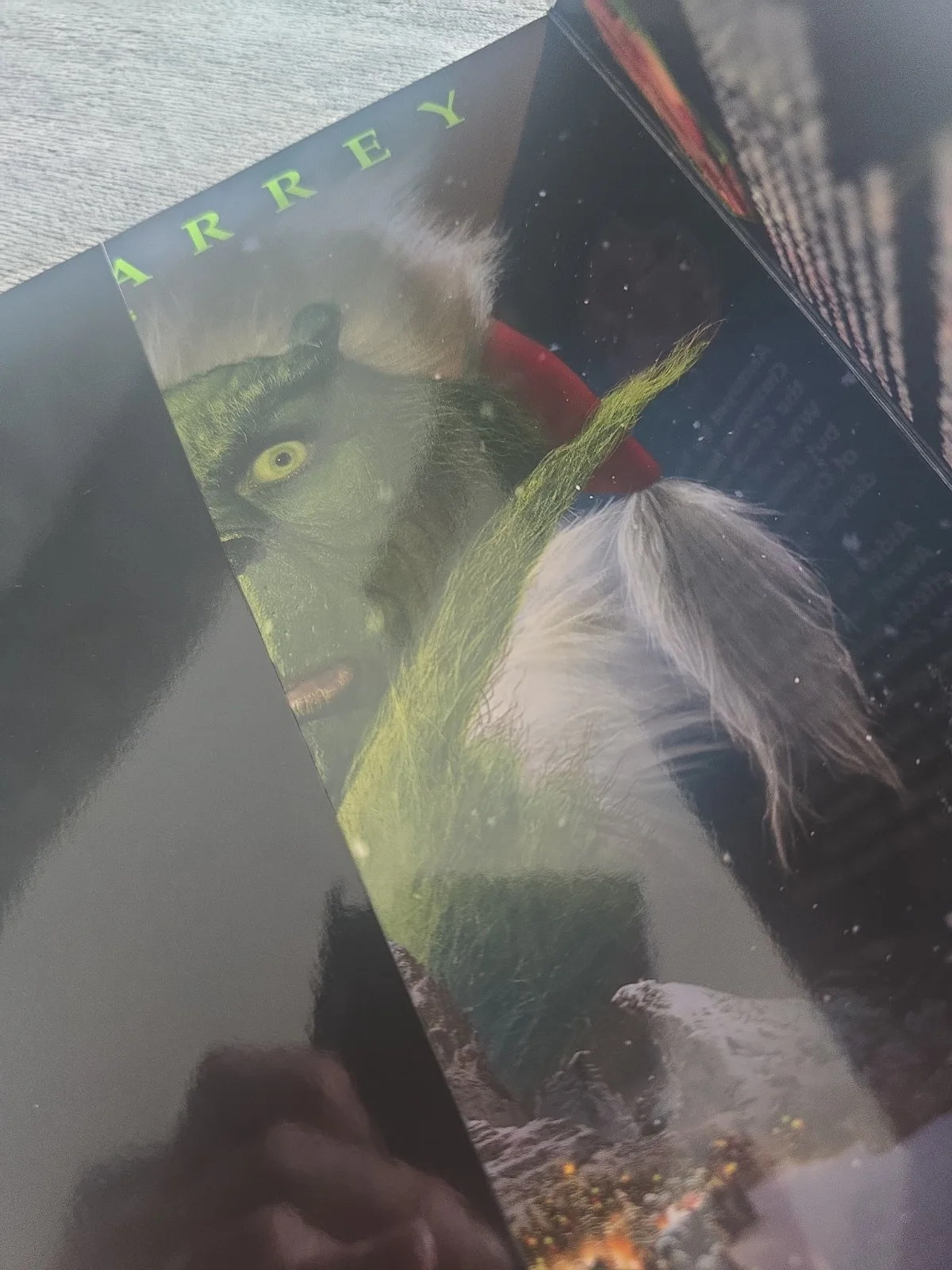 The Grinch Press Kit Folder Promo Literature Display Memorabilia A4, image 3