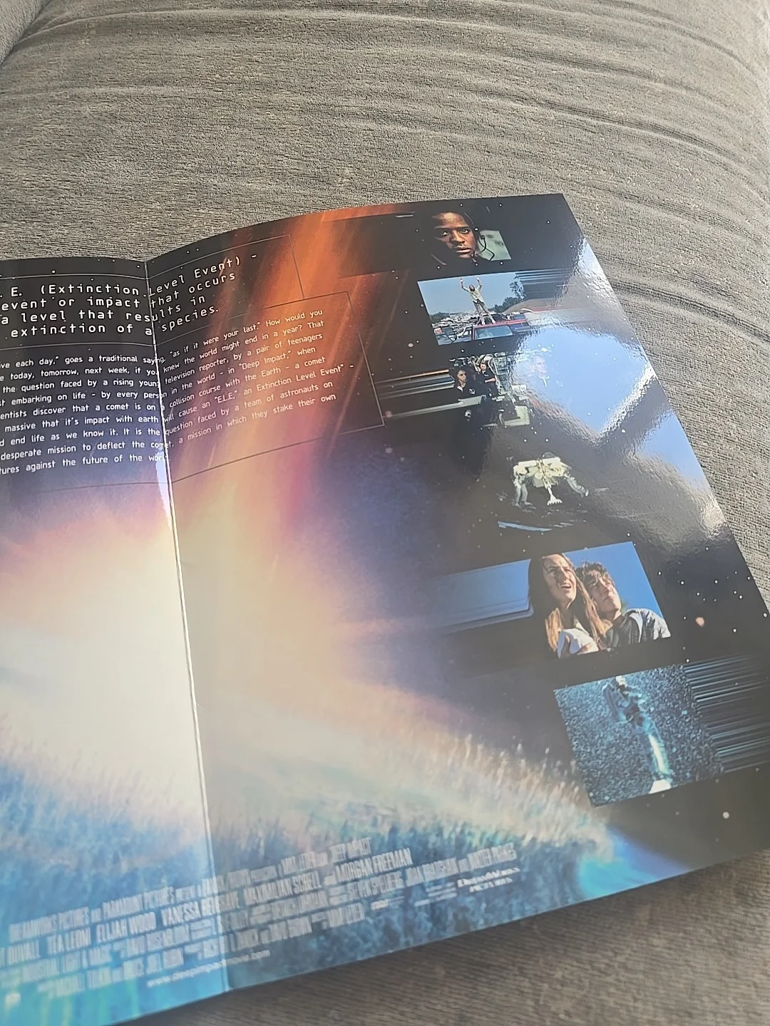 Deep Impact Movie Press Kit Folder Promo Literature Display Memorabilia A4, изображение 3