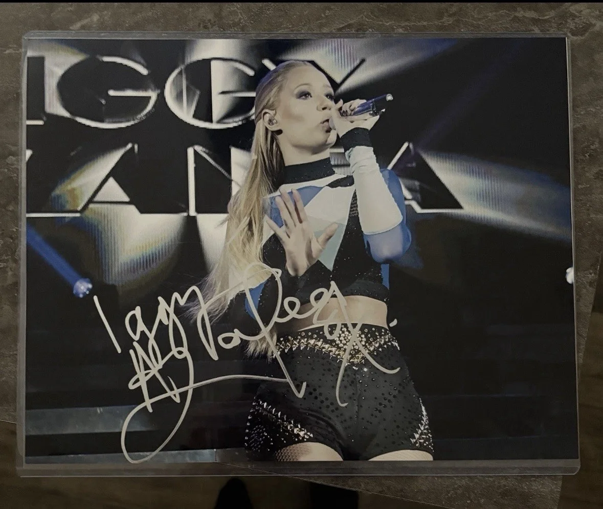 Iggy Azalea Signed Photos . 2-11x14, image 2