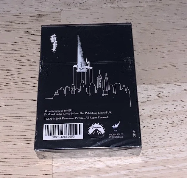 The Godfather Playing Cards Fanattik Iron Gut, изображение 2