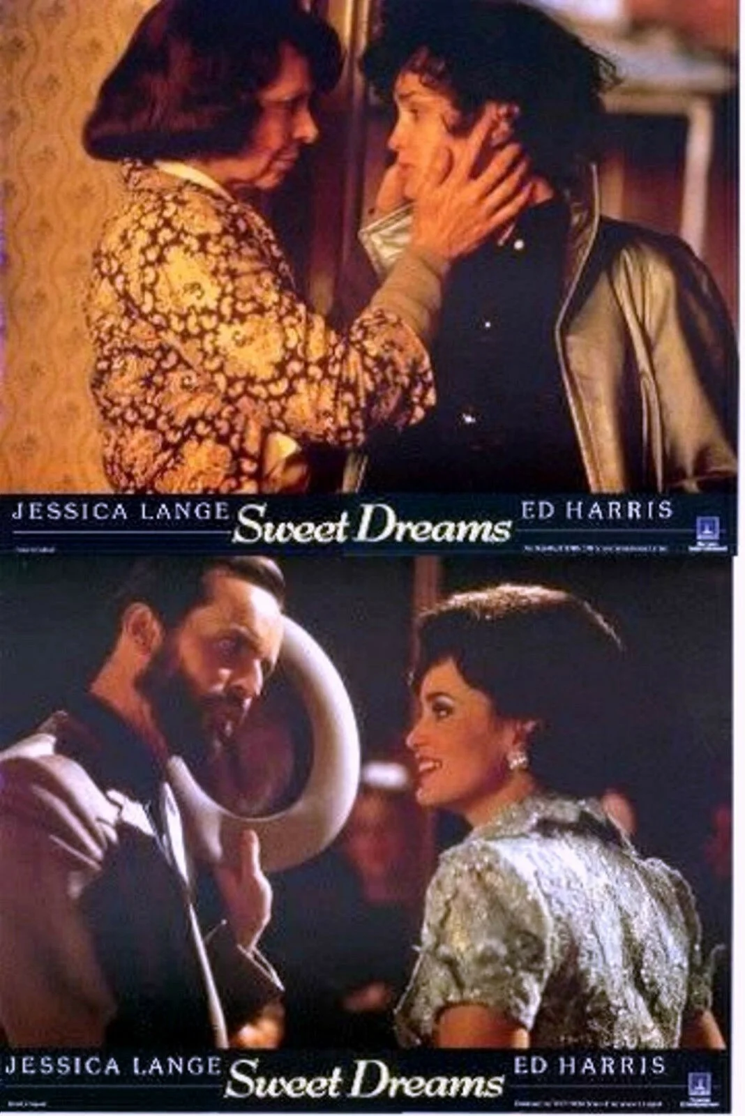SWEET DREAMS 1985 Jessica Lange Ed Harris PATSY CLINE LOBBY SET, image 4