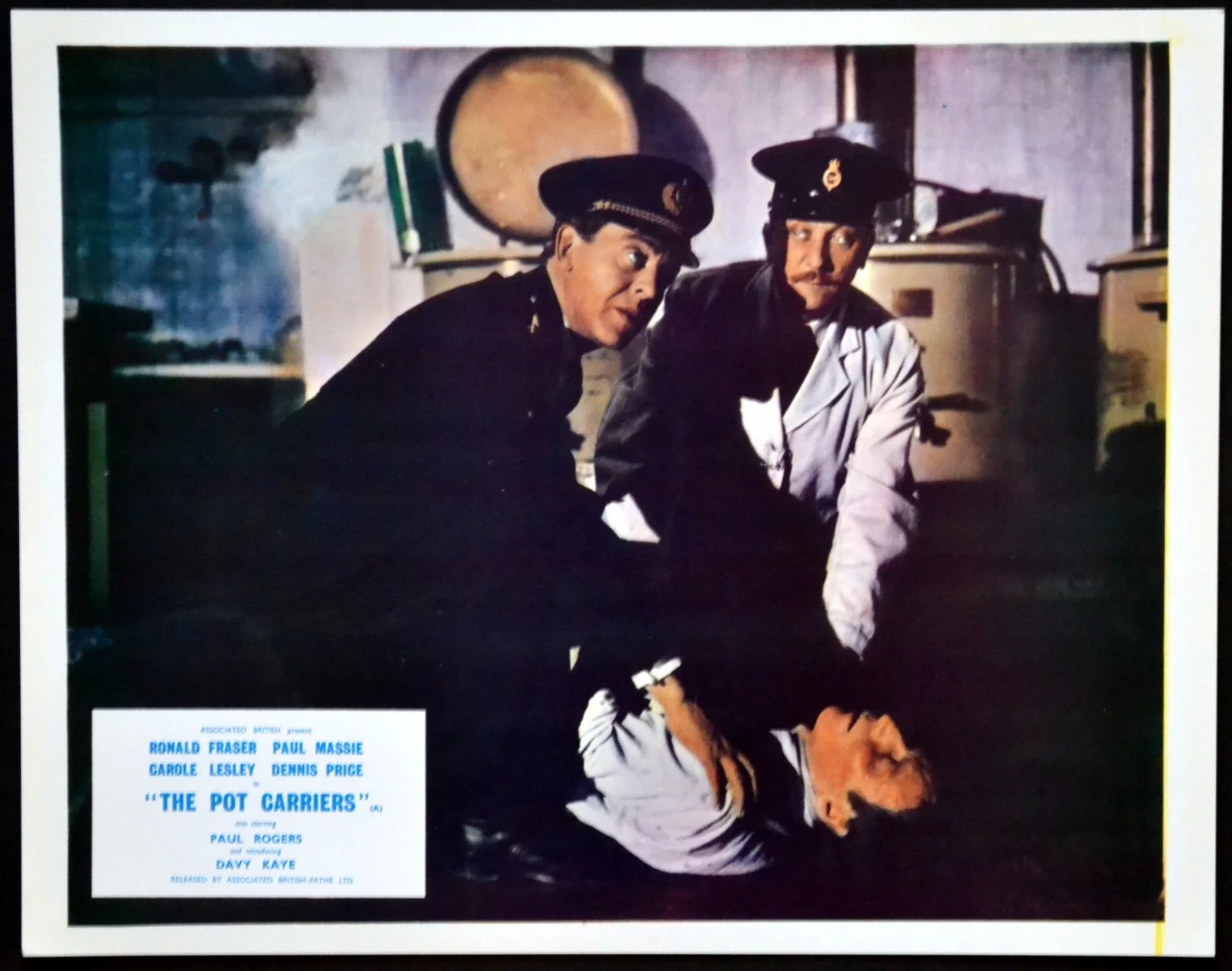 POT CARRIERS 1962 Ronald Fraser, Paul Massie, Carole Lesley UK LOBBY SET, изображение 3
