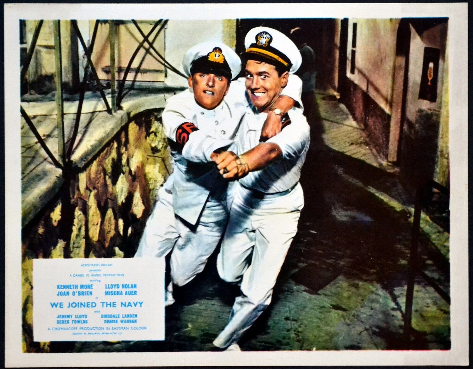 WE JOINED THE NAVY 1962 Kenneth More, Joan O'Brien, Lloyd Nolan UK LOBBY SET, изображение 2