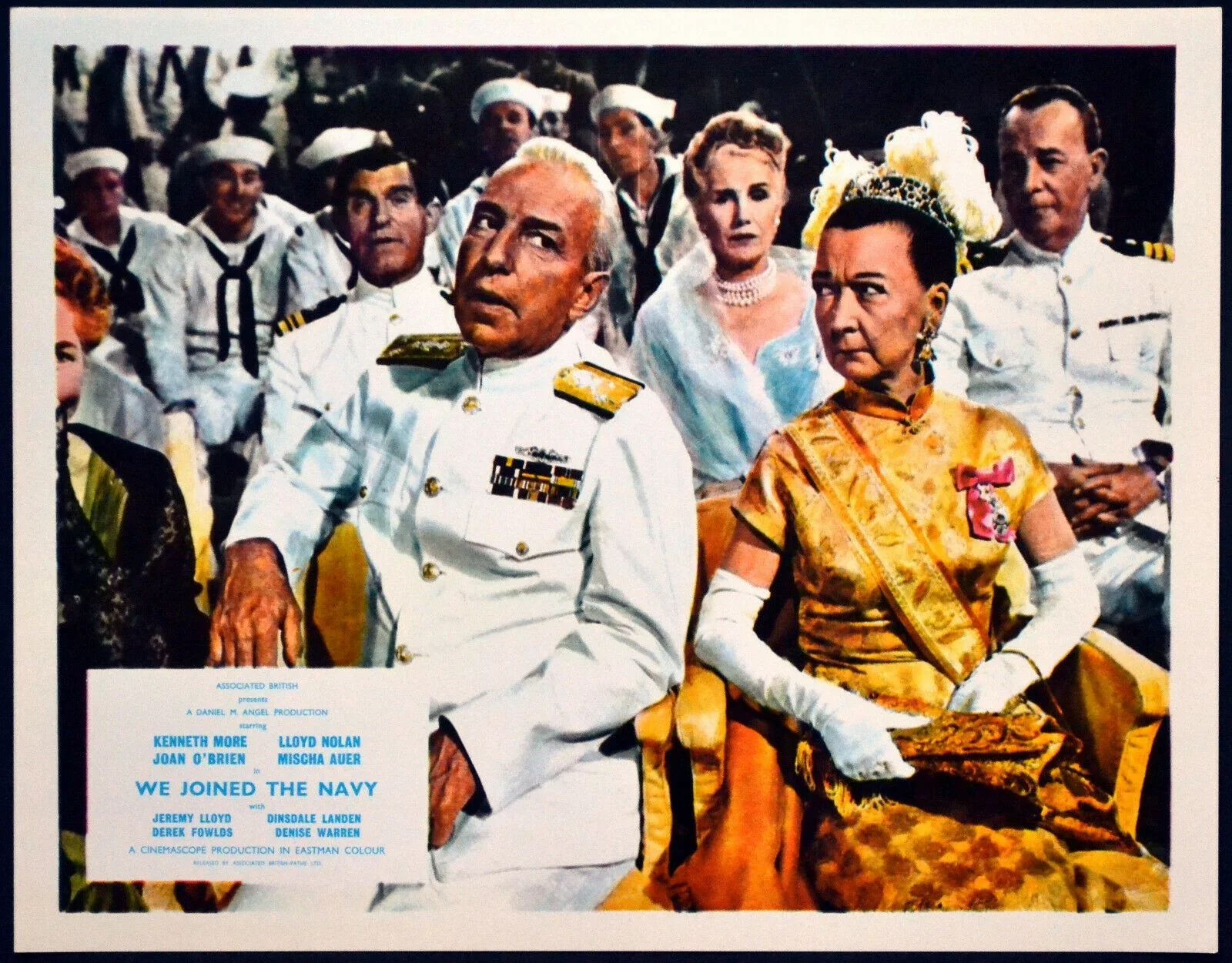 WE JOINED THE NAVY 1962 Kenneth More, Joan O'Brien, Lloyd Nolan UK LOBBY SET, изображение 3