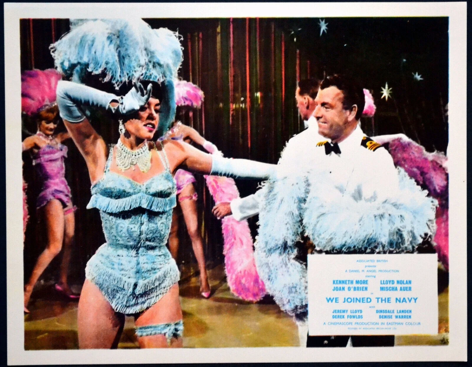 WE JOINED THE NAVY 1962 Kenneth More, Joan O'Brien, Lloyd Nolan UK LOBBY SET, изображение 4