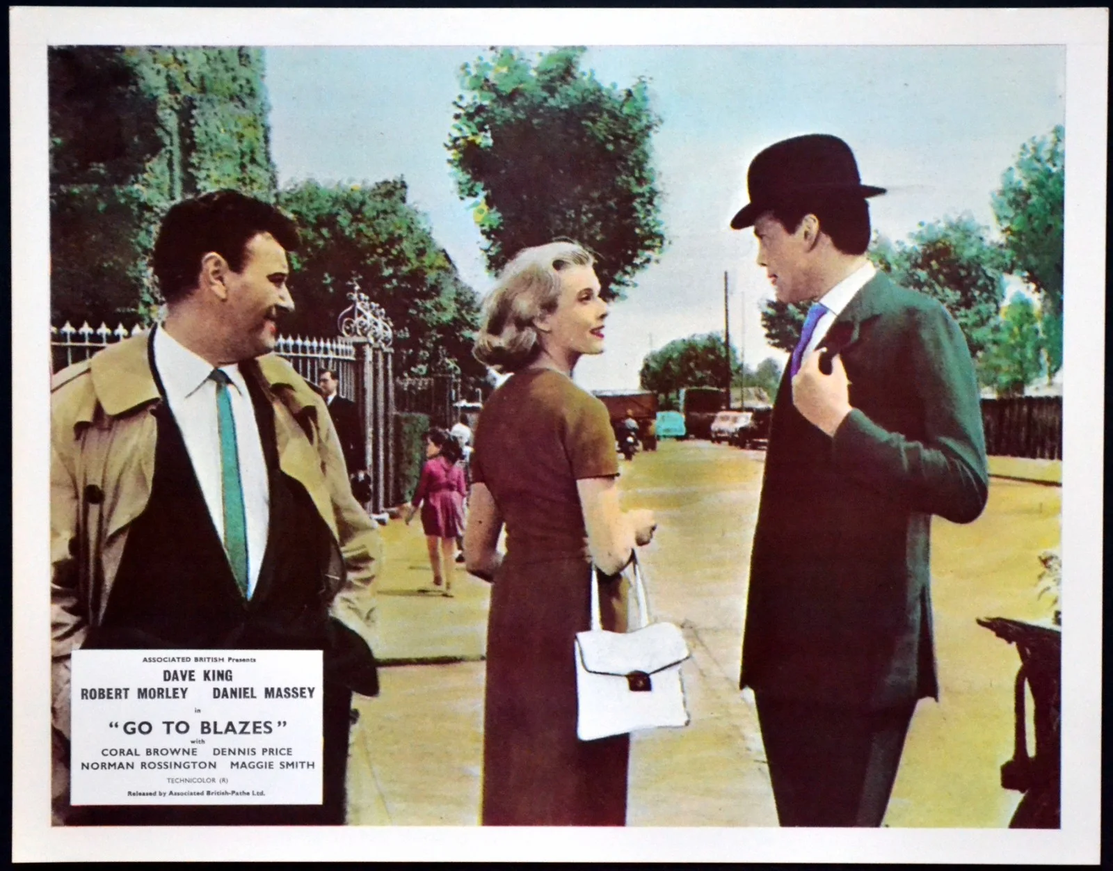 GO TO BLAZES 1962 Dave King, Robert Morley, Daniel Massey UK LOBBY SET, изображение 2