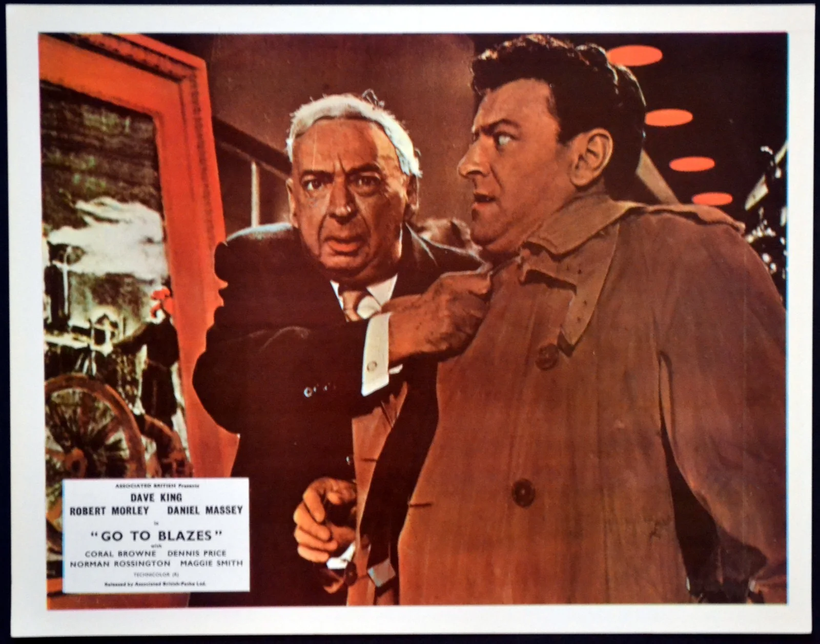 GO TO BLAZES 1962 Dave King, Robert Morley, Daniel Massey UK LOBBY SET, изображение 5