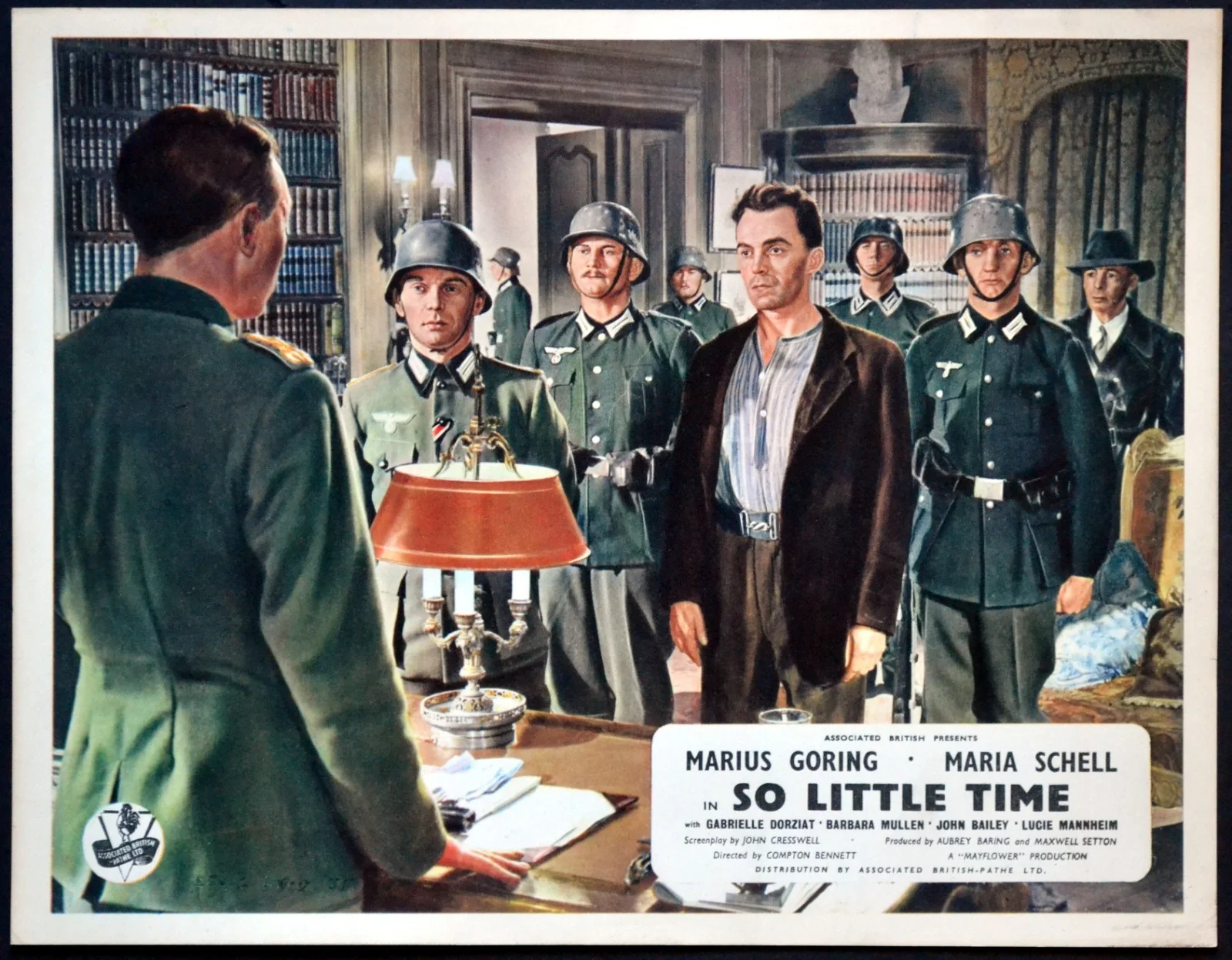 SO LITTLE TIME 1952 Maria Schell, Marius Goring, Lucie Mannheim UK LOBBY SET, изображение 3