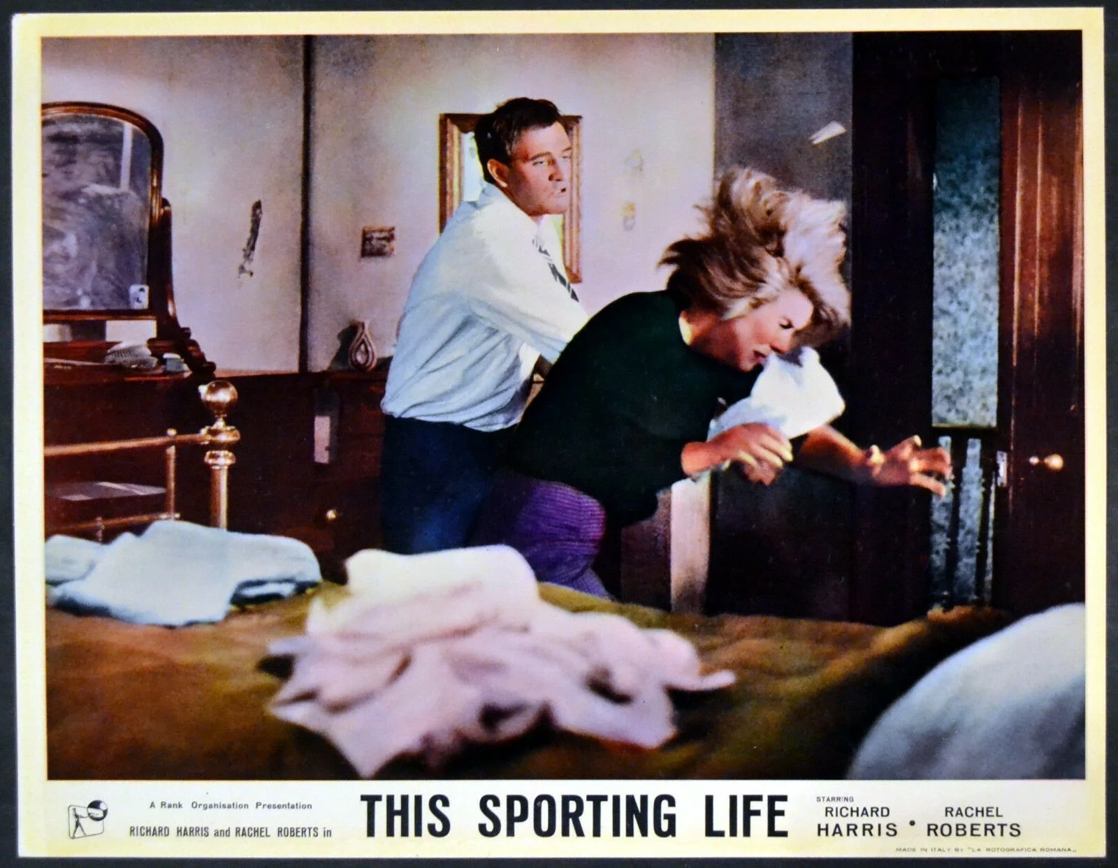 THIS SPORTING LIFE 1963 Richard Harris, Rachel Roberts, Alan Badel LOBBY SET, изображение 2