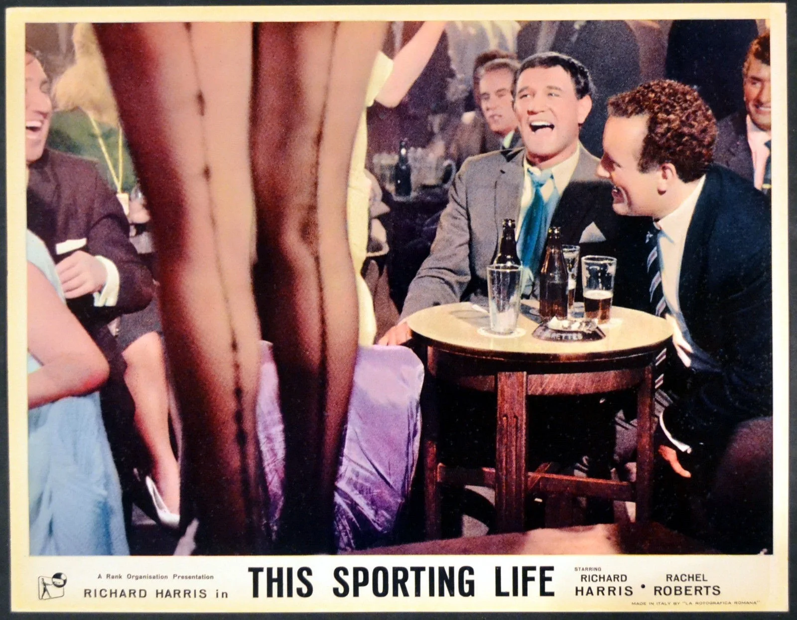 THIS SPORTING LIFE 1963 Richard Harris, Rachel Roberts, Alan Badel LOBBY SET, изображение 5