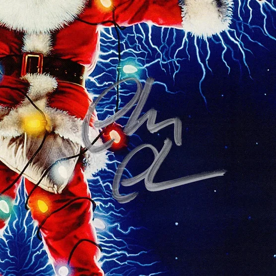 Chevy Chase Autographed Framed Christmas Vacation Movie Poster - Beckett Authent, image 3