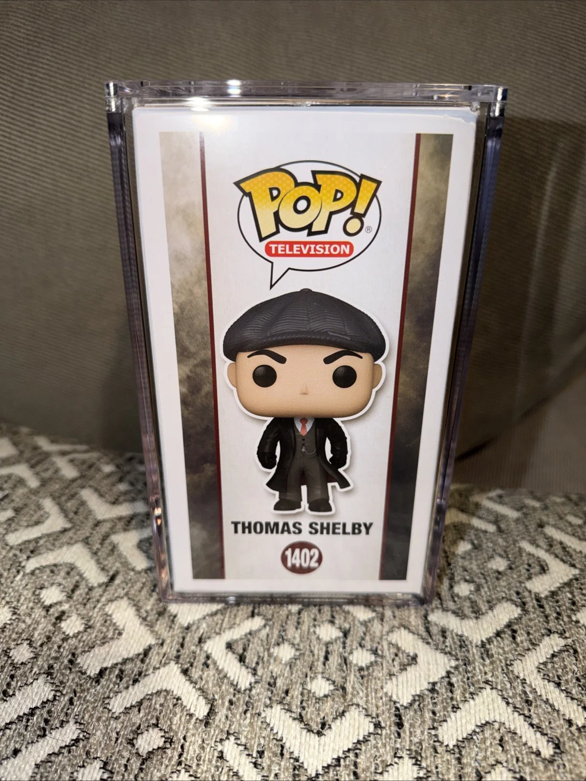 Tommy — Funko Pop Peaky Blinders Thomas Shelby #1402 Signed SWAU Cilian Murphy Insc, изображение 5