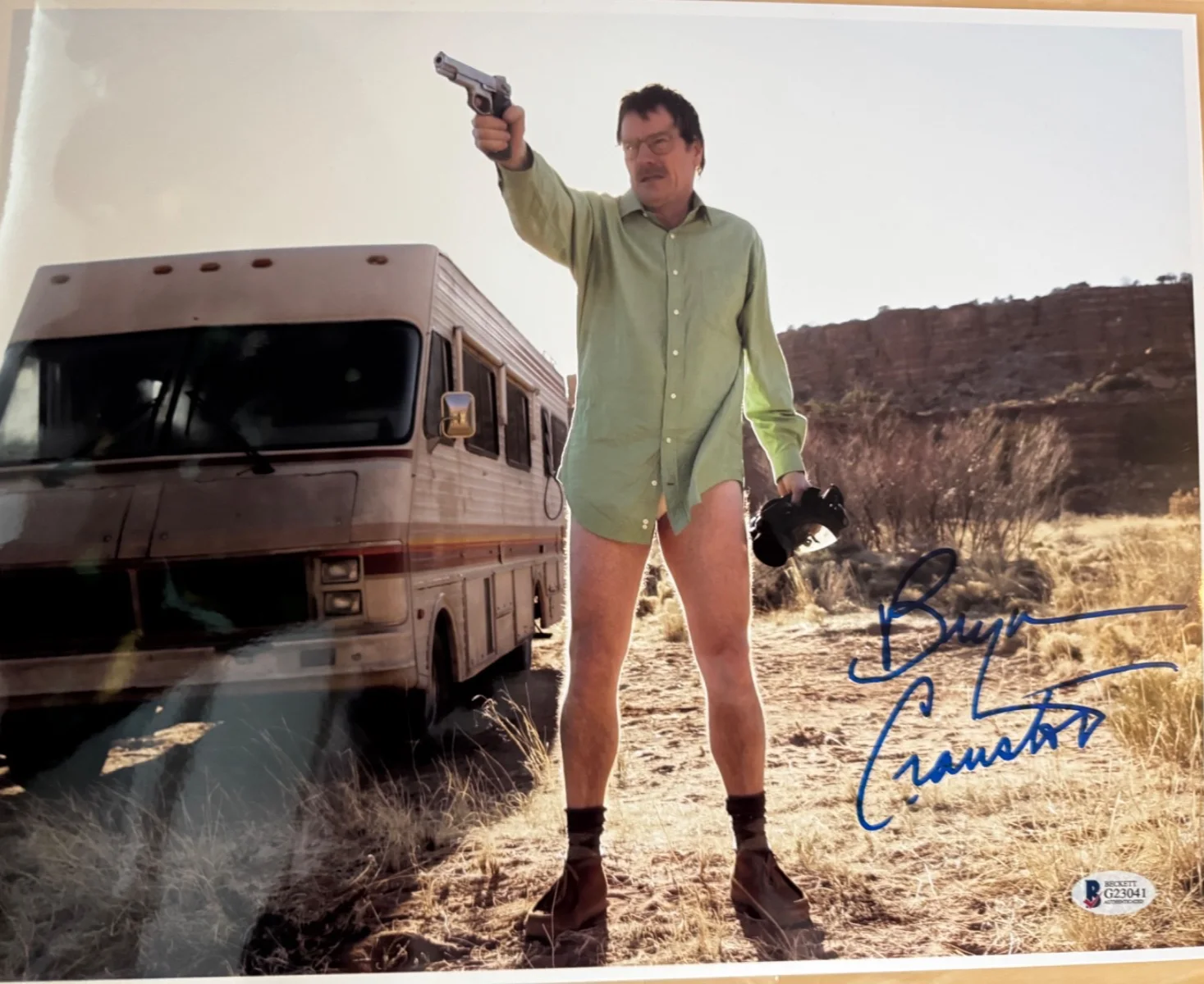 Bryan Cranston — Bryan Cranston Signed 11x14 Breaking Bad Photo Auto Walter White Beckett COA, изображение 5