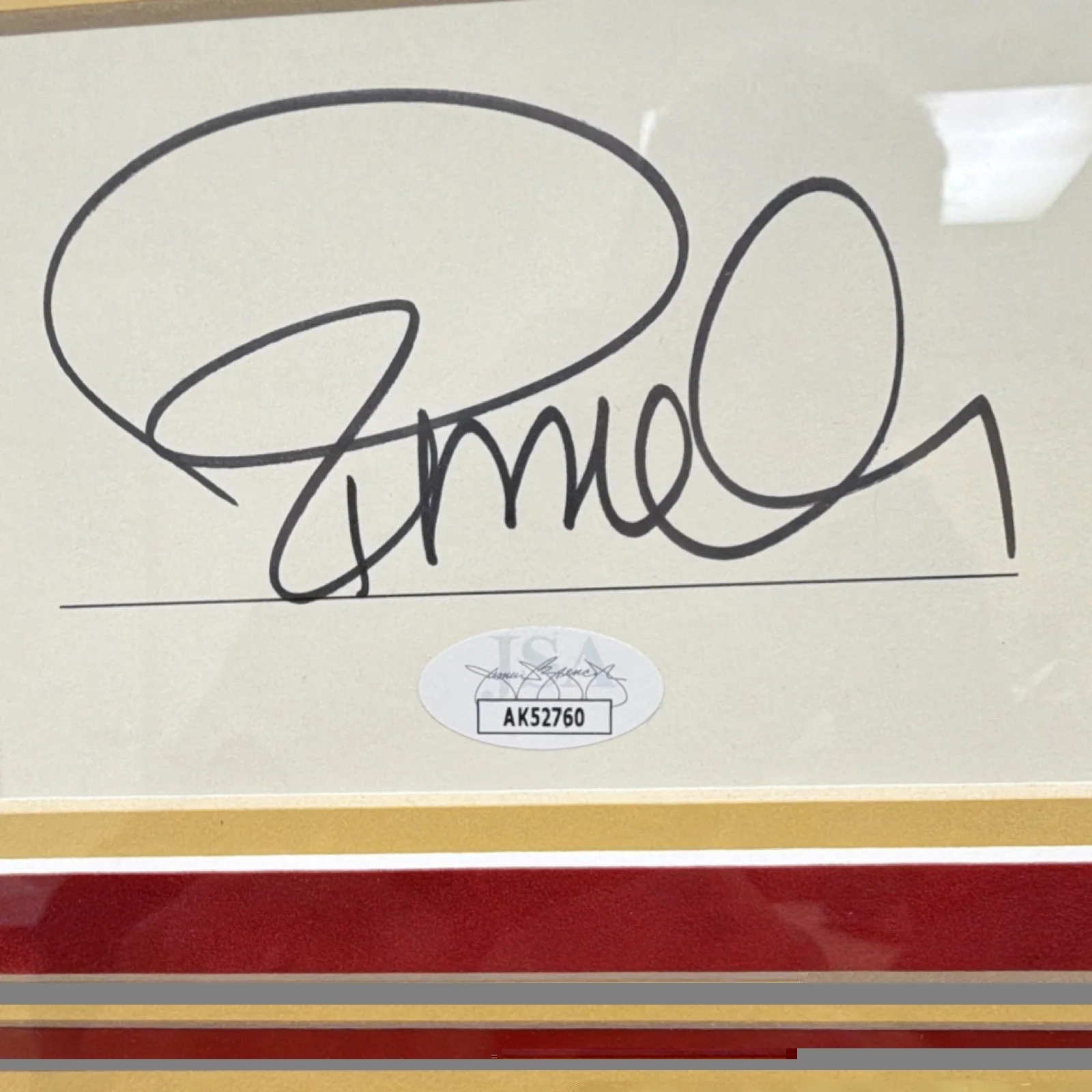 Pamela Anderson — Pamela Anderson Signed Baywatch Photo Framed Display, JSA Authenticated, image 3