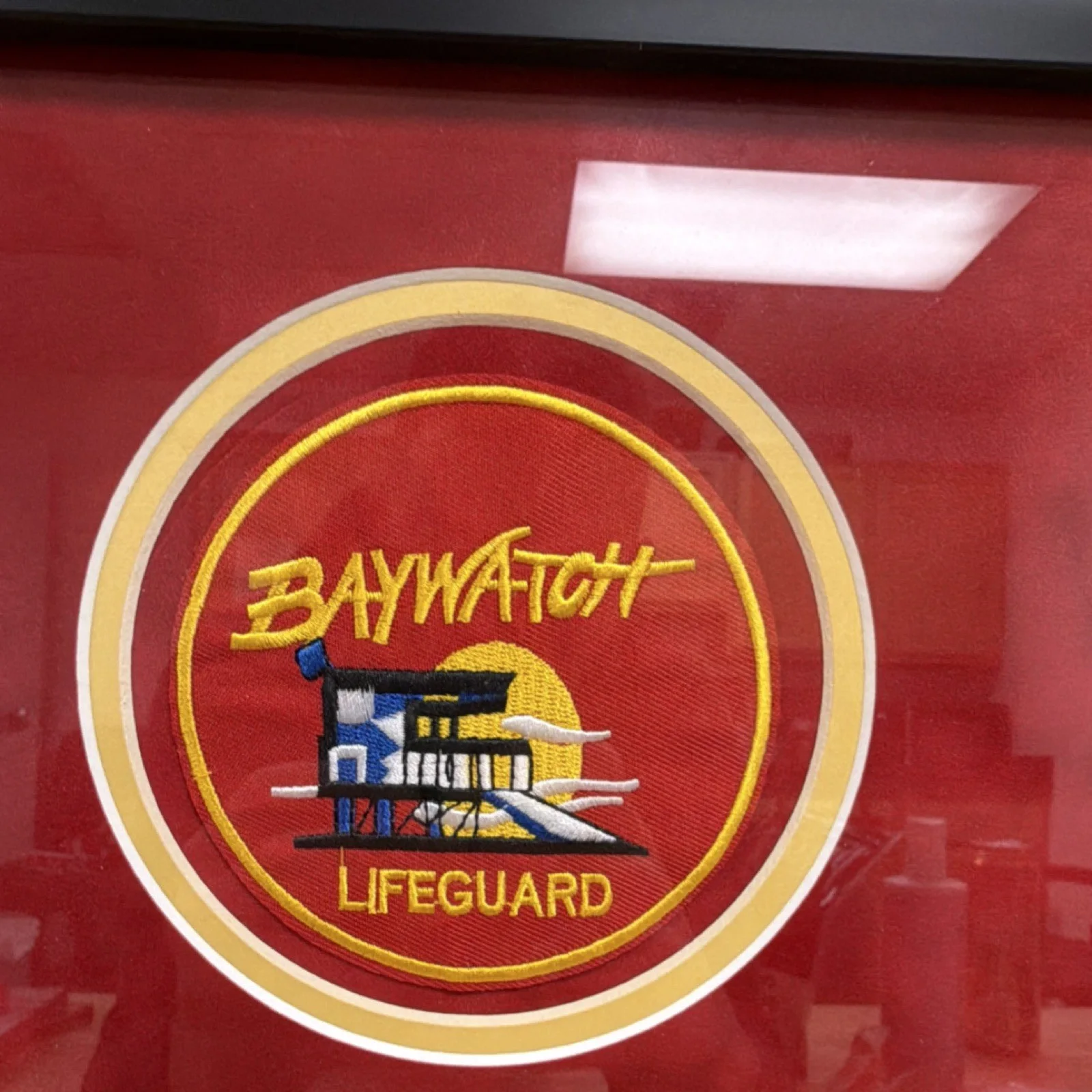 Pamela Anderson — Pamela Anderson Signed Baywatch Photo Framed Display, JSA Authenticated, image 4