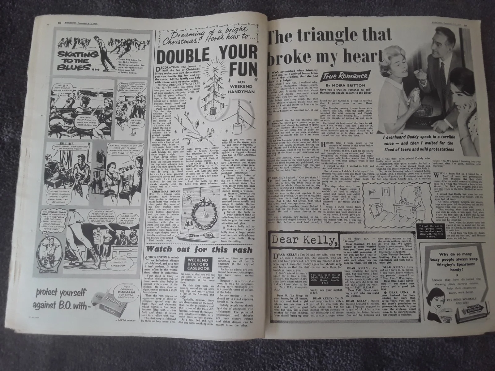 WEEKEND, PAPER, DEC, 1959, IN FANTASTIC CONDITION, image 5