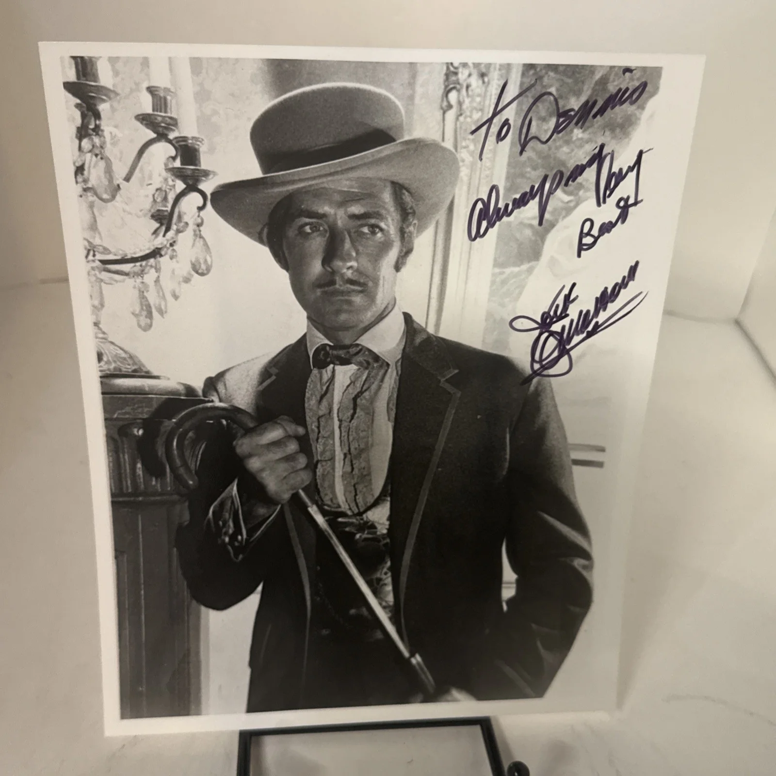 Jock Mahoney — Autographed photo Jock Mahoney (Range Rider, Tarzan, Yancey Dehringer)8x10, изображение 5