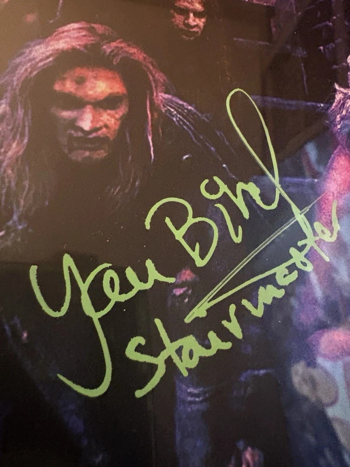 Kelly Jo minter, Yan Birch, Beandon Quintin Adams, Sean Whalen — The People Under The Stairs Cast Signed Movie Print Adams, Whalen, Minter, Birch, изображение 4