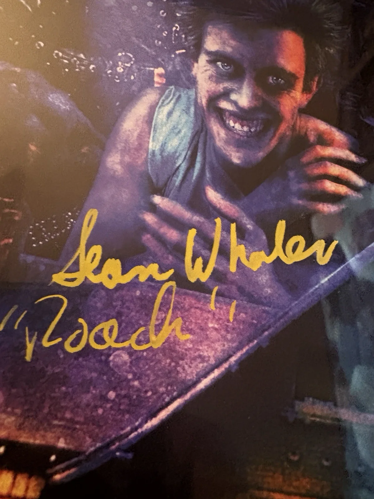 Kelly Jo minter, Yan Birch, Beandon Quintin Adams, Sean Whalen — The People Under The Stairs Cast Signed Movie Print Adams, Whalen, Minter, Birch, изображение 5