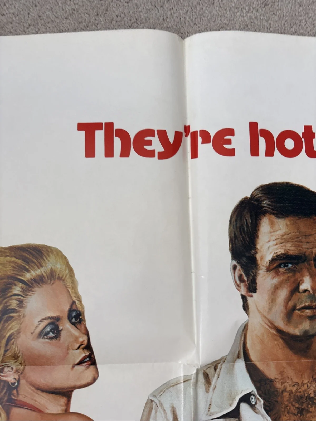 Hustle (1975) Original US One Sheet Movie Poster, изображение 3
