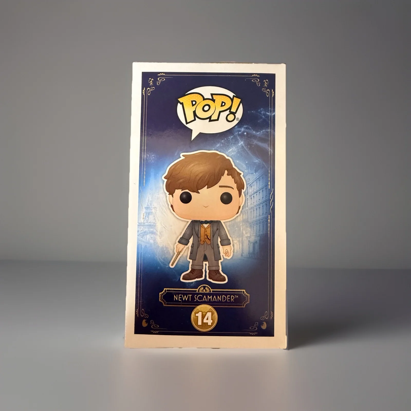 Eddie Redmayne — Eddie Redmayne Signed Newt Scamander Fantastic Beasts Funko Pop Toy #14 JSA COA, image 5