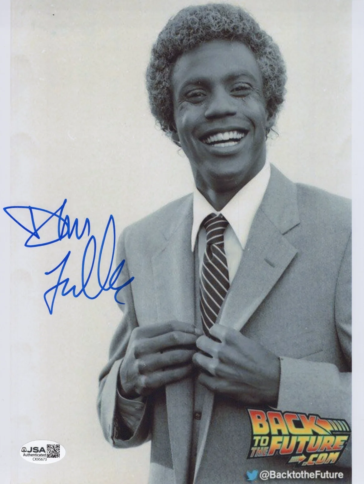 Donald Fullilove — DONALD FULLILOVE Signed BACK TO THE FUTURE 8x10 Photo Autograph JSA COA CERT