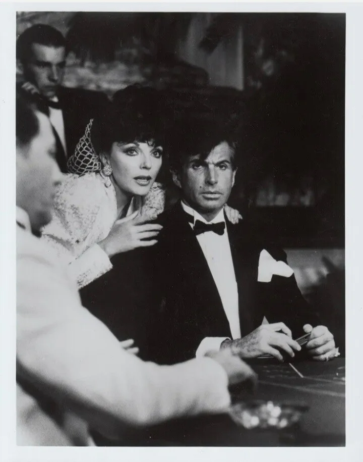 JOAN COLLINS - 4 ORIGINAL CBS TV PHOTOS INC TV GUIDE ARTWORK MONTE CARLO 10"x8", изображение 2