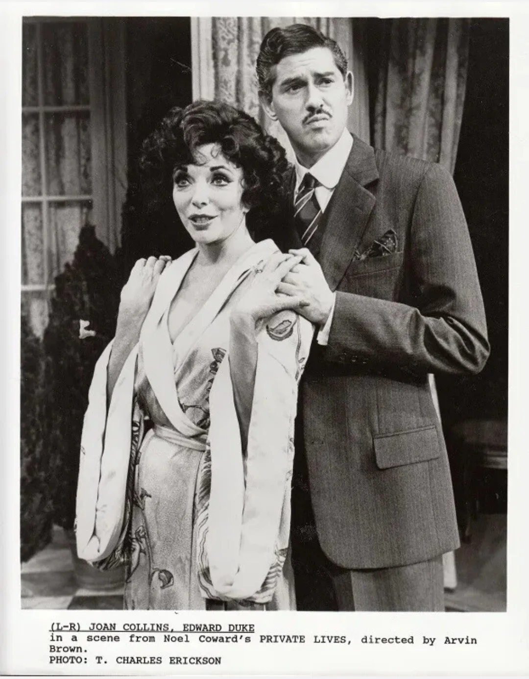 JOAN COLLINS 3 VINTAGE ORIGINAL PRESS PHOTOS INC. PRIVATE LIVES & CARTIER AFFAIR, изображение 2