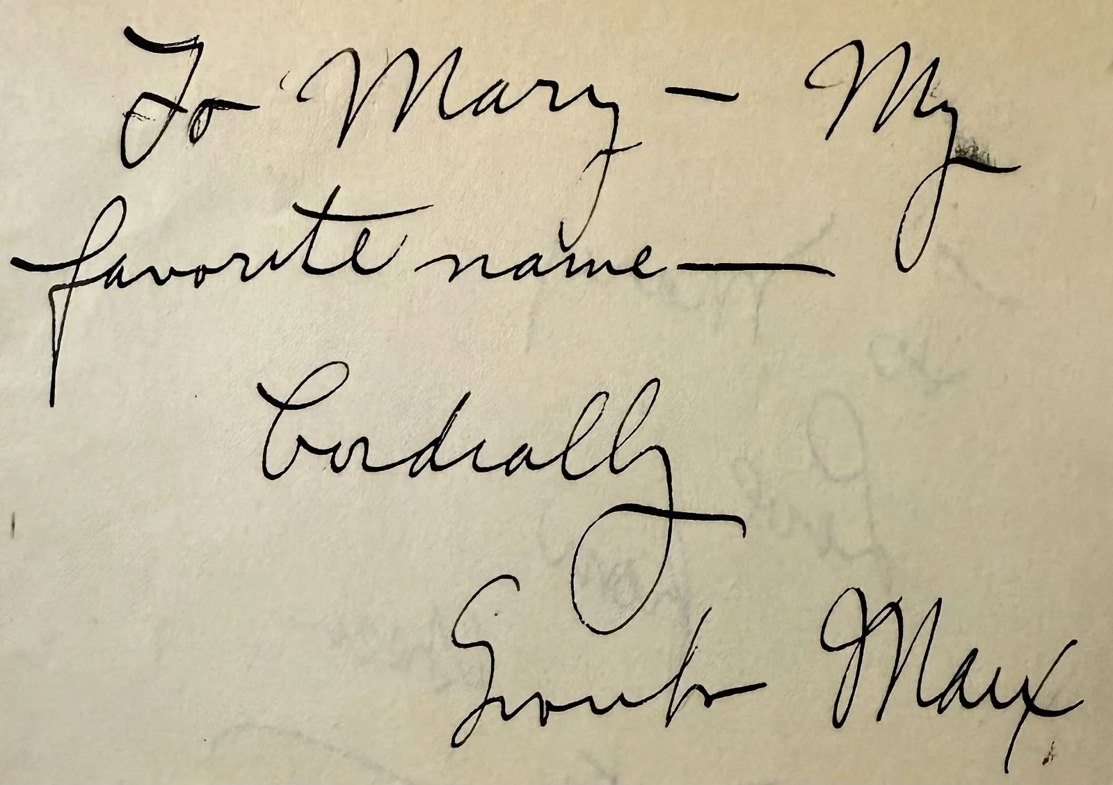 Graucho Marx, Mitzi Green — GRAUCHO MARX & MITZI GREEN Signed Autographed 4x5 ALBUM PAGE A Day at the Races, изображение 2