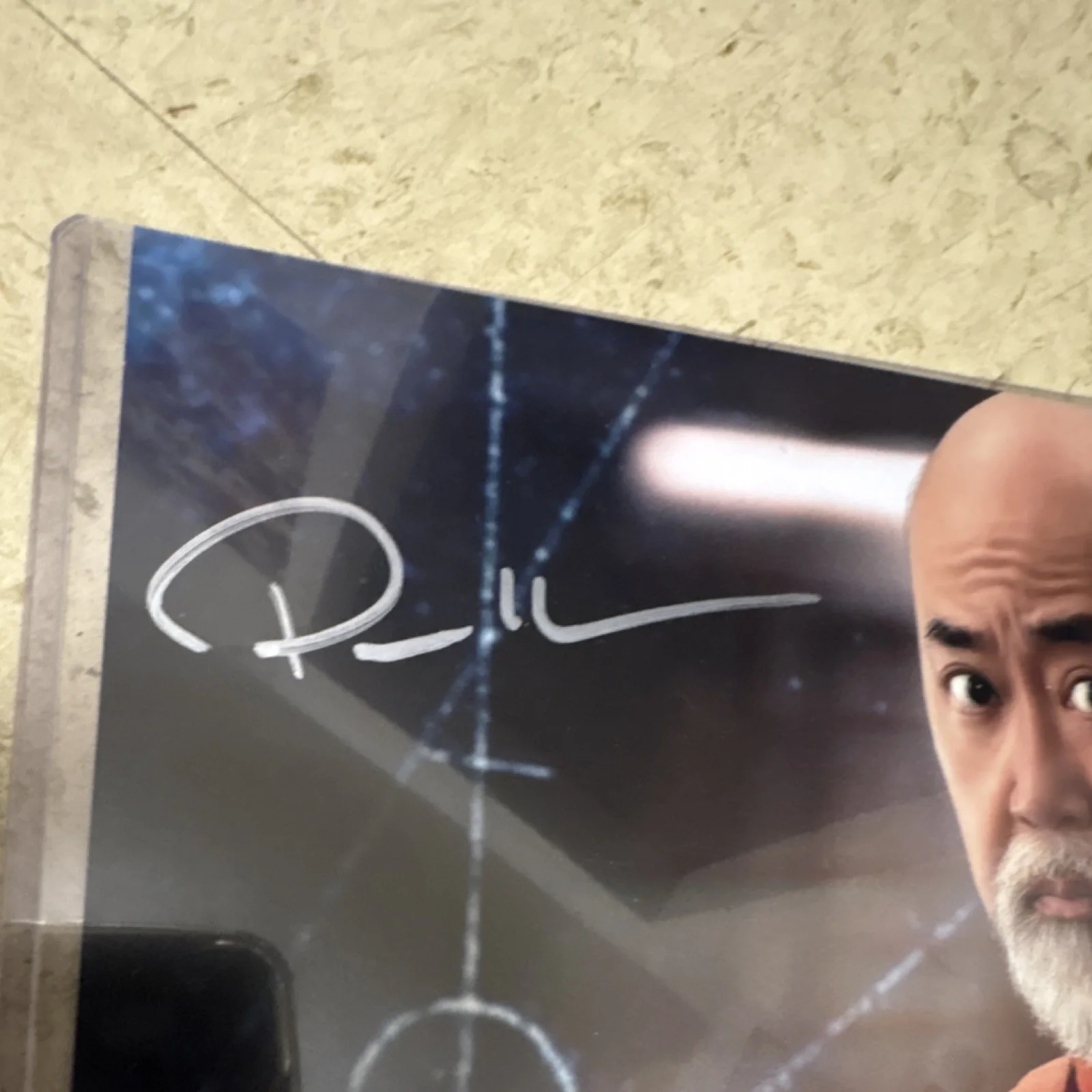 Ray Stevenson — Paul sun-Hyung Lee Signed Star Wars: Ahsoka Original Photo Gray Archive COA, изображение 2